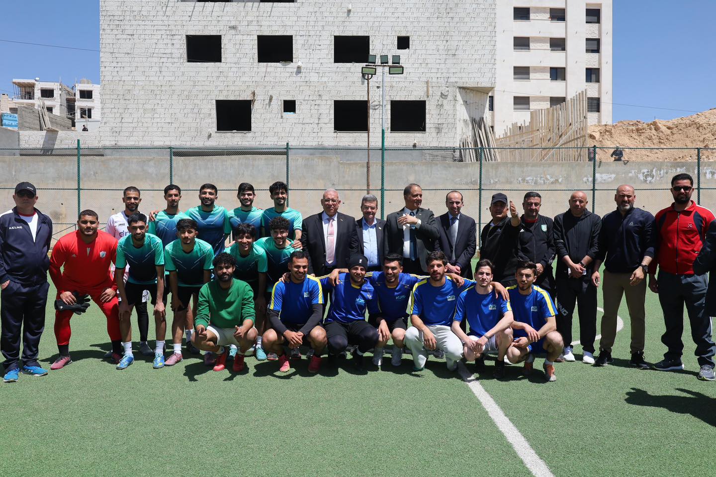 الكلية الجامعية العربية للتكنولوجيا تفتتح بطولة الاستقلال لخماسي كرة القدم للكليات الجامعية والجامعية المتوسطة