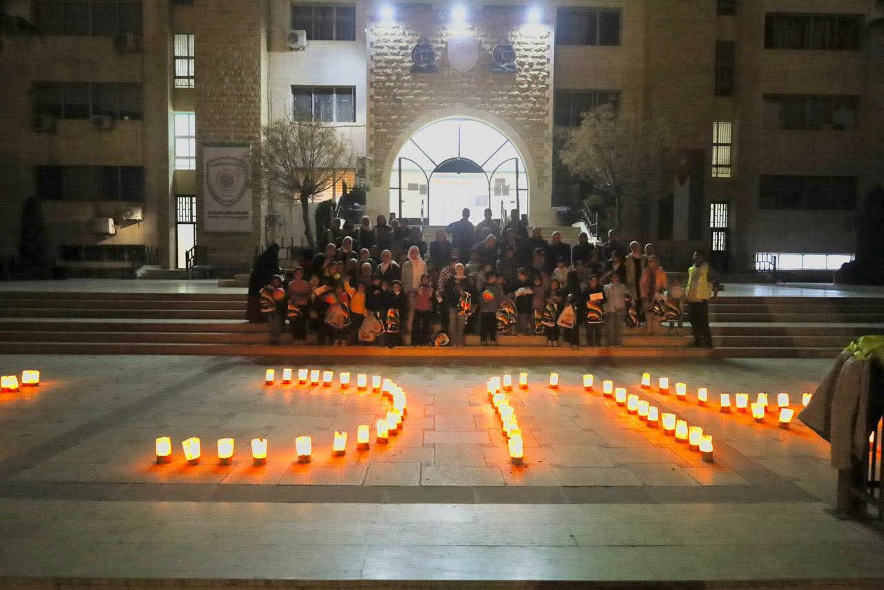 لكلية الجامعية العربية للتكنولوجيا  تنظم حفل إفطار رمضاني للأيتام